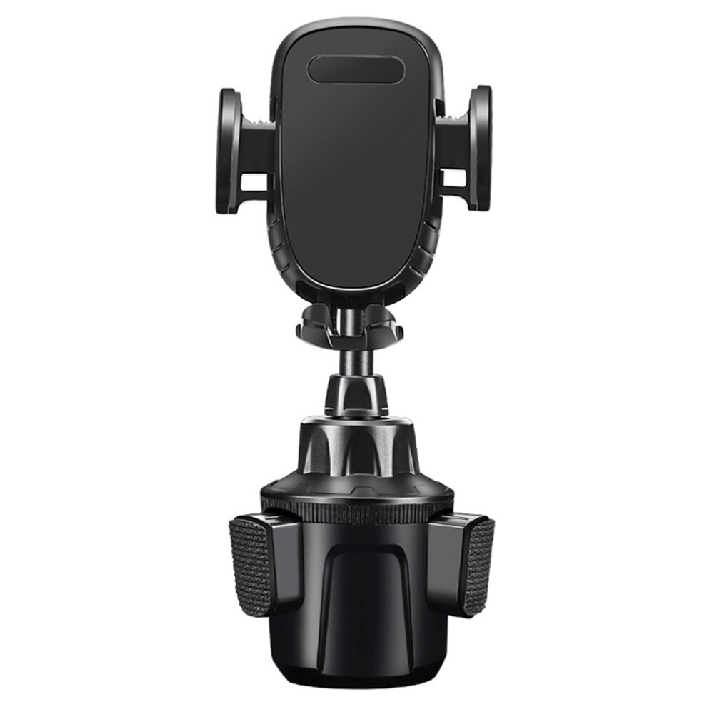 Abs Car Phone Mount Holder Rotatable Cell Phone Bracket Black 3164185370482