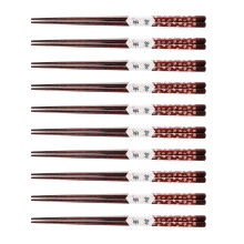 10 Pairs Cherry Blossom Chopsticks Travel Reusable Authentic Japanese