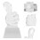 Thumbs Up Trophy Creative Decor Model Trophies Office Child 6