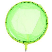 1Pc Removable Green Fishing Net Head Strong Plastic Mesh Without Pole