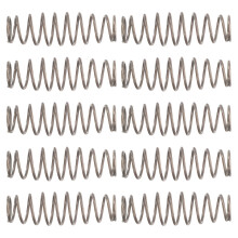 10Pcs Stainless Steel Garden Pruner Springs Black Flexible Replacement