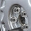 5pcs Car Flange Nut Secure Modification Silver Lug Nuts 4