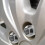 5pcs Car Flange Nut Secure Modification Silver Lug Nuts 5