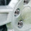 5pcs Car Flange Nut Secure Modification Silver Lug Nuts 3