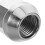5pcs Car Flange Nut Secure Modification Silver Lug Nuts 6