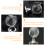 Appearance Globe Ornament Dark Grey Desktop Ornament 1set 11