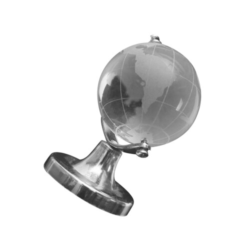Appearance Globe Ornament Dark Grey Desktop Ornament 1set 2