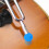 2Pcs Blue Silicone fork Holder Rubber Base for Music Therapy 4