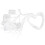 Birthday Party Arrangement Led String Lights White 1set 1