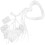 Birthday Party Arrangement Led String Lights White 1set 3