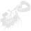 Birthday Party Arrangement Led String Lights White 1set 9