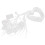 Birthday Party Arrangement Led String Lights White 1set 10