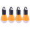 4 Pcs Camping Tent Lights Portable Collapsible Outdoor Flashlight 5