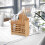 Chopsticks And Bamboo Cage Tableware Organizer Flatware Drying Rack 6