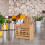 Chopsticks And Bamboo Cage Tableware Organizer Flatware Drying Rack 10