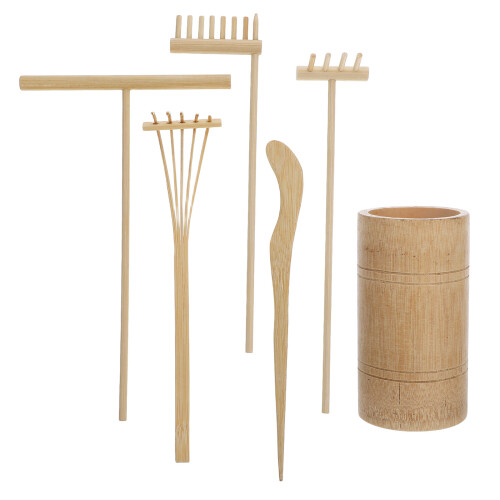 1Set Kit Zen Giardino Khaki Mini Per E Relax