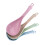 Raindrops  Straw Rice Spoon Dishes For Kitchen Plates Food Serving 4