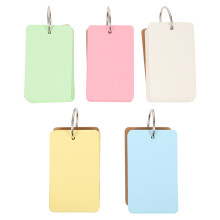 Blank Writing Cards Kraft Paper 10pcs 3.5x2.2x0.8in