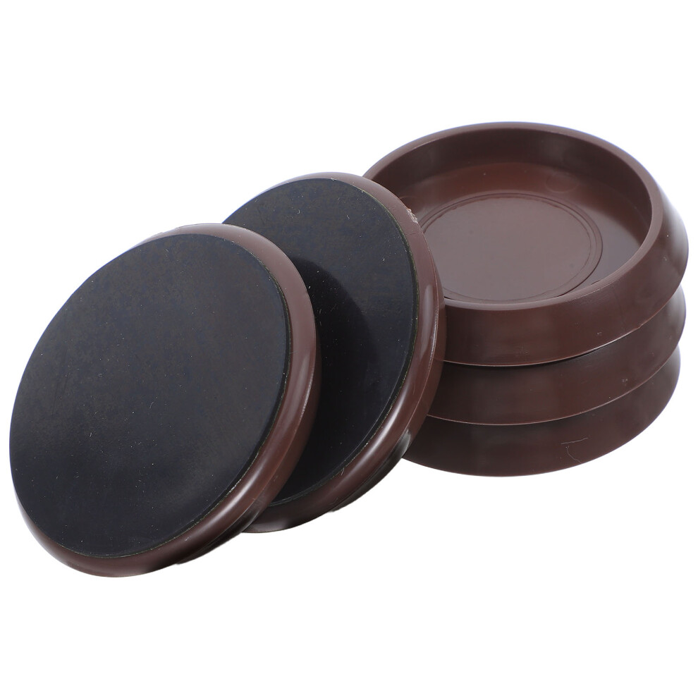 5pcs Sofa Non-Slip Pads Brown Plastic For Commercial Use-image-OPC-PK8Q2JN-NEW