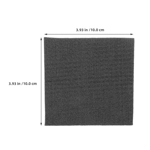 2pcs Black Graphite Carbon Felt Fireproof Welding Heat Barrier 1