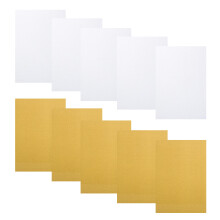 10 Pcs Colored Glitter Paper Construction Glittery Card For Craft