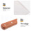 Raindrops Flat Metal Silver Folding 1pack 9