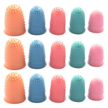 30Pcs Counting Money Finger Tips Sewing Finger Protectors Fingertip
