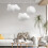 Cloud Led Pendant Light - Modern Ceiling Lamp For Home/Bar ,13.26in 4