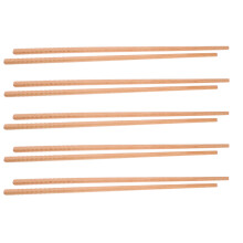 Elegant Light Yellow Wooden Chopsticks For Comfortable Cooking