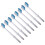 8pcs White Replacement Brush Heads For Oral Irrigator Accessories 4