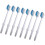 8pcs White Replacement Brush Heads For Oral Irrigator Accessories 2