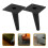 4 Pcs Slanted Legs Dining Table Heavy Duty Couch Feet Replacement 8