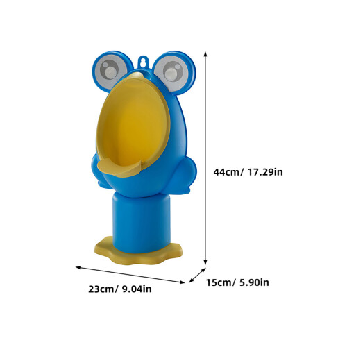 Potty Training Urinal Blue 1pack 17.3x9.1x5.9in 1