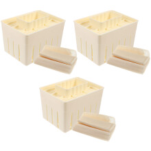 3 Sets Soy Cheese Press Mold Homemade Tofu Maker Making Equipment
