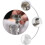 10pcs Kitchen Funnel Set For Home Accessories Silver 9