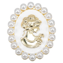 1pack Vintage Brooch Pin For Women Daily Wear 11.8x7.9x3.9in