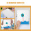 Rectangle Blank Template For Children Art Projects 10pcs 8