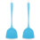 Raindrops Nonstick Spatulas Wok Cooking Seamless Design 2pcs 1