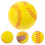 Baseballs For Kids Training Soft Pu 12pcs 2.8in 3