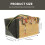 Tissue Holder Multi Colored 1pack 5.89x3.93x2.75in 3