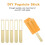 20pcs Ice Cream Stick Creative Stick Delicate Natural 7