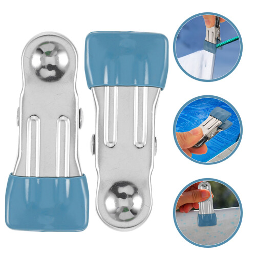 Multipurpose Clip Pins For Pool Cover Dark Blue 50pcs 2