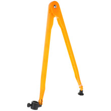 1Pc Durable Orange Plastic Compass Chalk Marker Teaching Aid