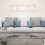 Moon Phase Mirror Wall Decorative Acrylic Gold 5pcs 7