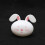 6 Pcs Bunny-Shaped Fillable Container Fake Egg Plastic Bunnies Decor 9