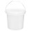 Food Grade Buckets With Lids Plastic White 1pack 1