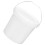 Food Grade Buckets With Lids Plastic White 1pack 2