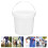 Food Grade Buckets With Lids Plastic White 1pack 3