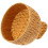 Plastic Imitation Rattan Basket Foot Shape Rustic 1 Pcs 9