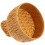 Plastic Imitation Rattan Basket Foot Shape Rustic 1 Pcs 8